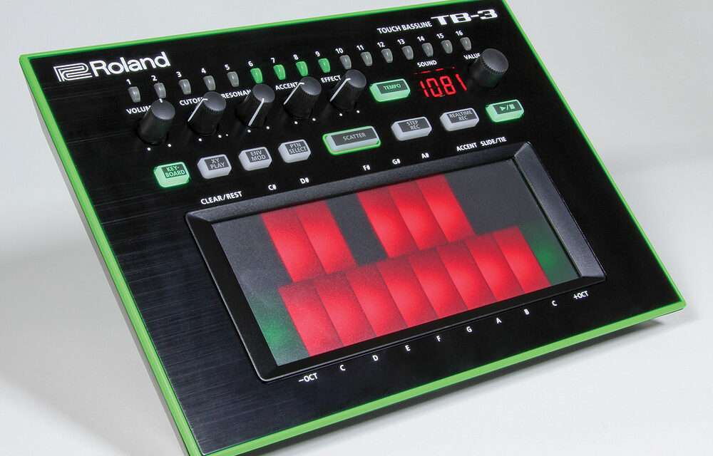 The Roland TB-3: A Modern Revival of the Iconic TB-303